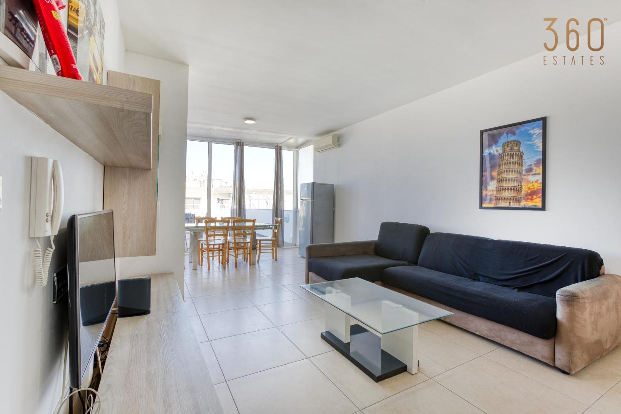 Apartment Lovely & Spacious 3br Penthouse In Swieqi By 360 Estates