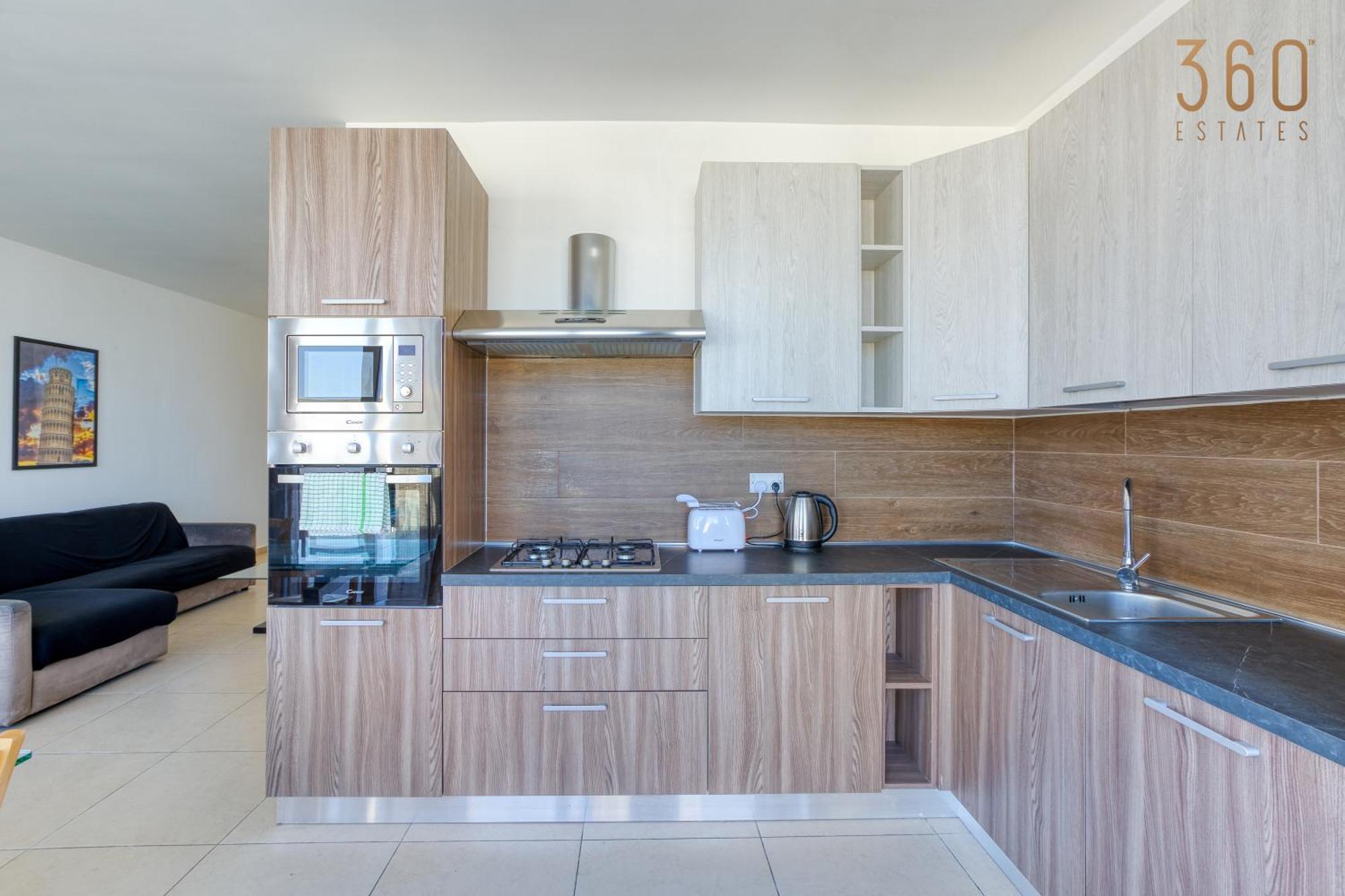 Lovely & Spacious 3br Penthouse In Swieqi By 360 Estates Apartment Is-Swieqi
