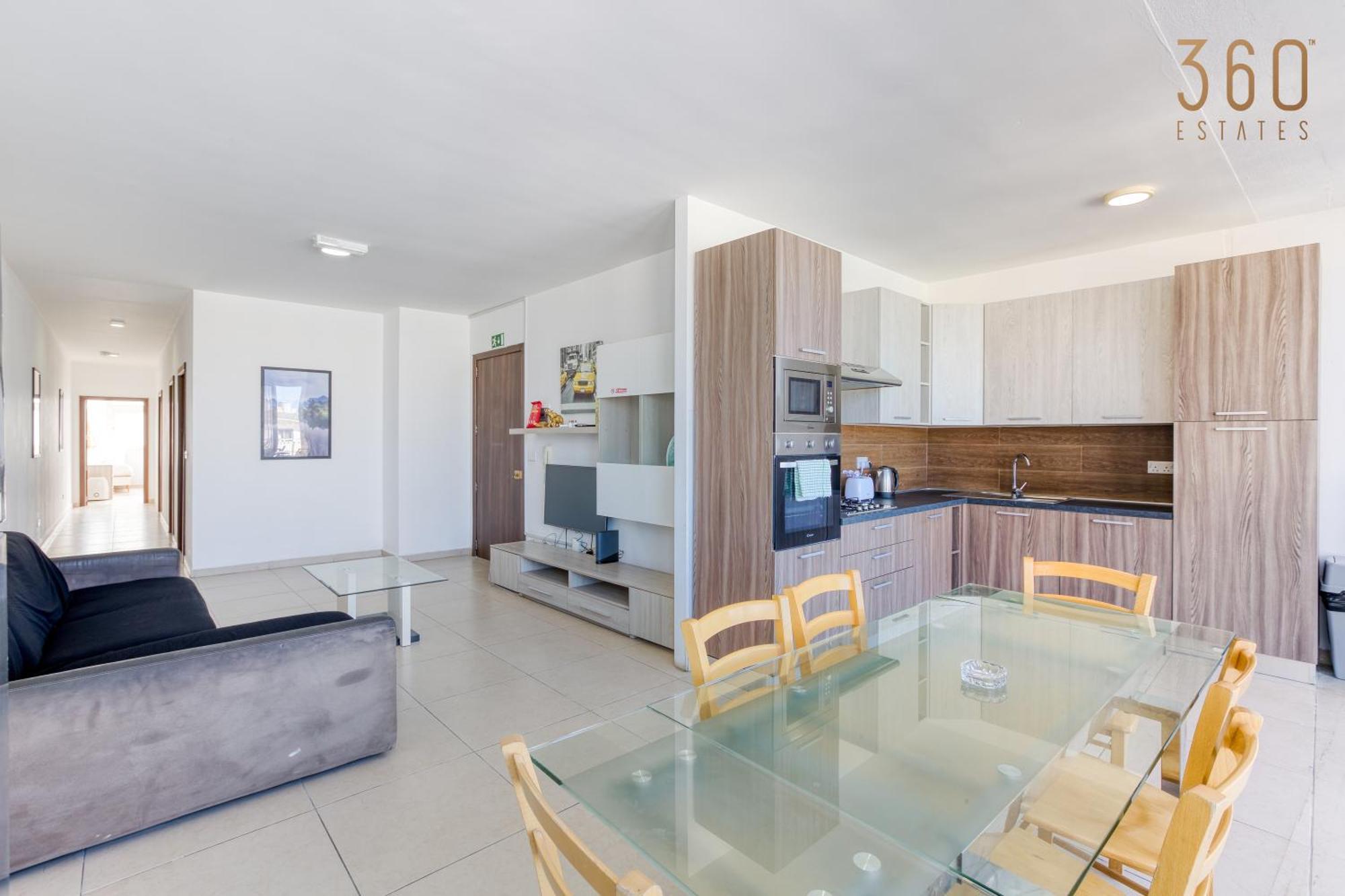 Lovely & Spacious 3br Penthouse In Swieqi By 360 Estates *